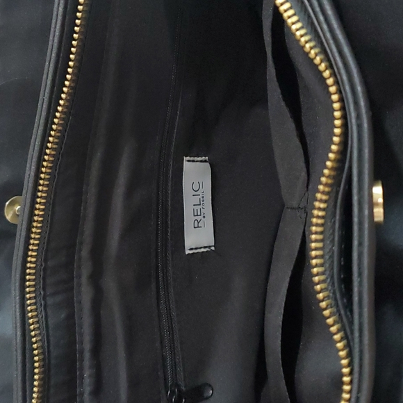 Relic by Fossil Joni handbag. Two tone black/gray - Picture 4 of 8